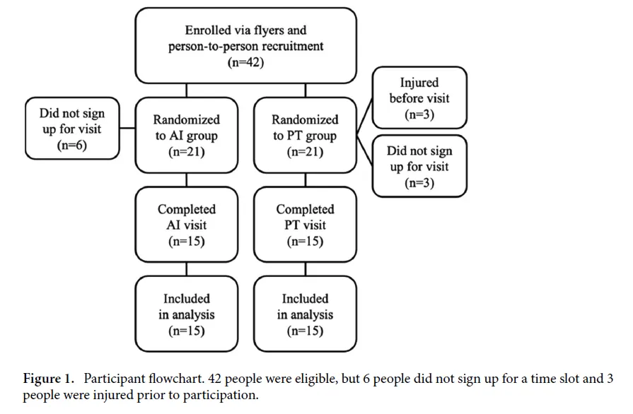 Participant flowchart