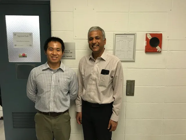 Dr. Zhang and Dr. Agrawal