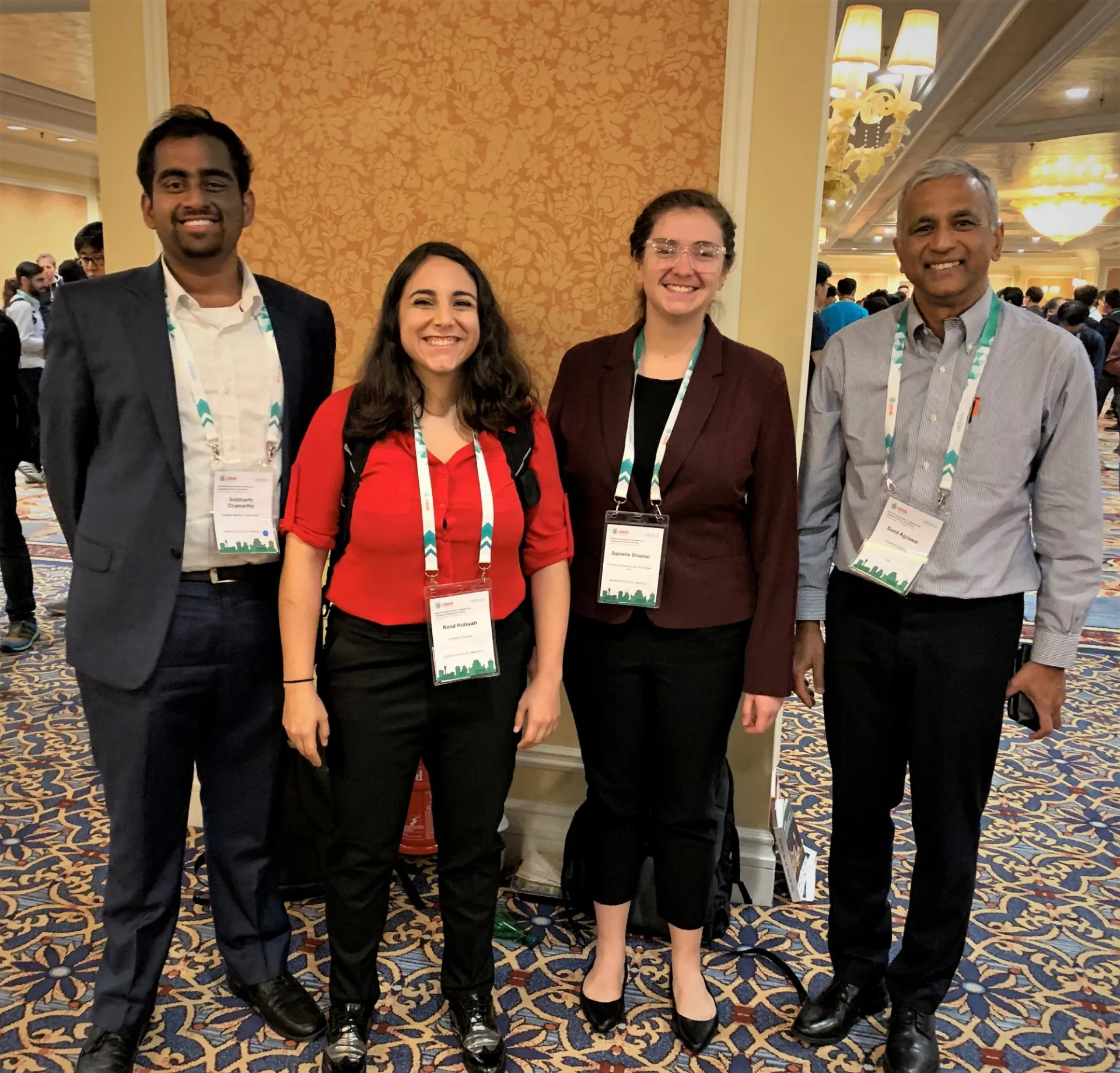 Dr. Agrawal and others at 2019 IROS