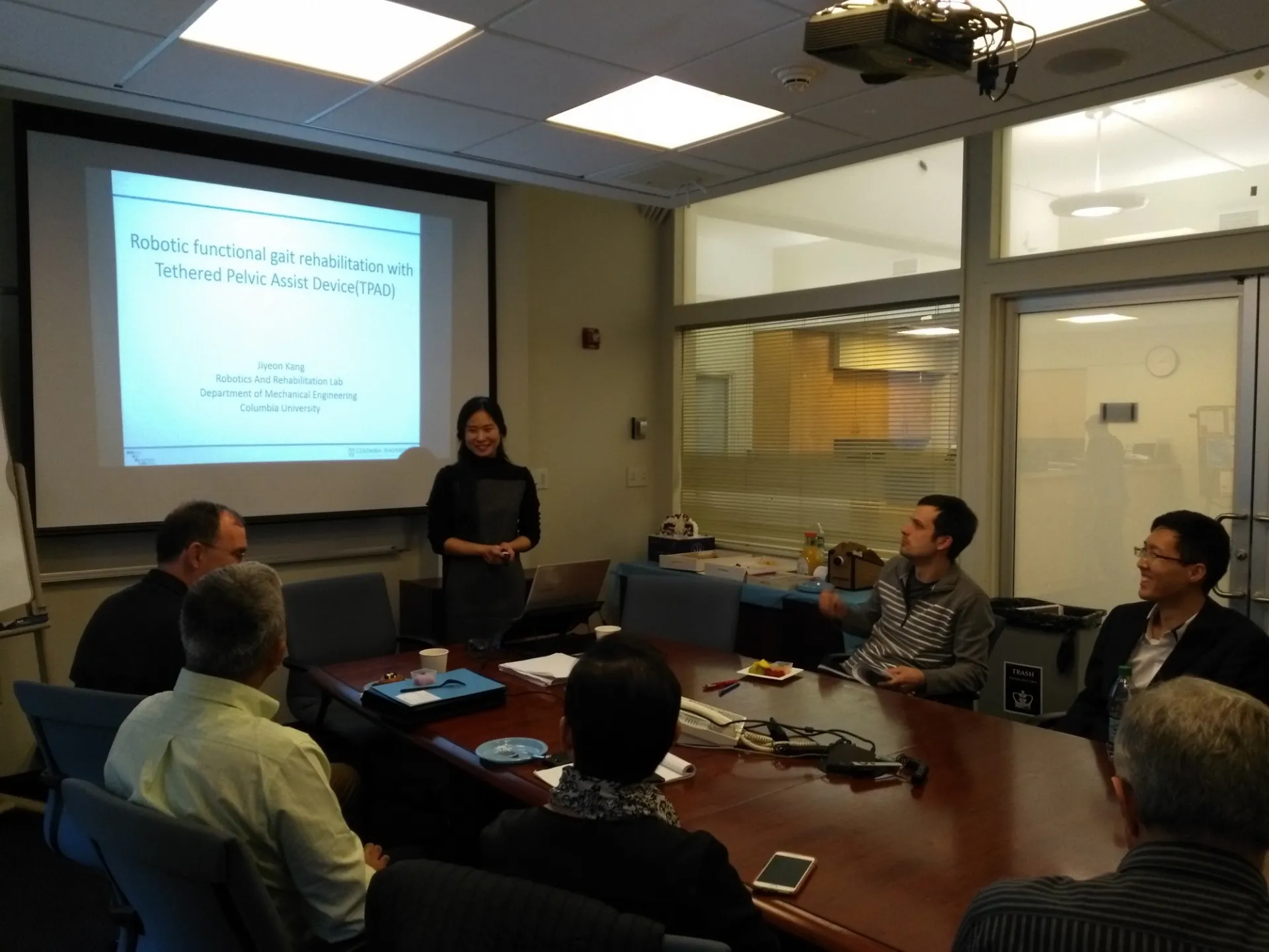 Jiyeon Kang Presenting