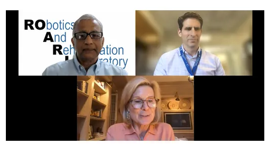 A lecture on "Robotics to Improve Balance, Posture, and Mobility in Children and Adults" for the 2021 Virtual Lindenauer Lecture