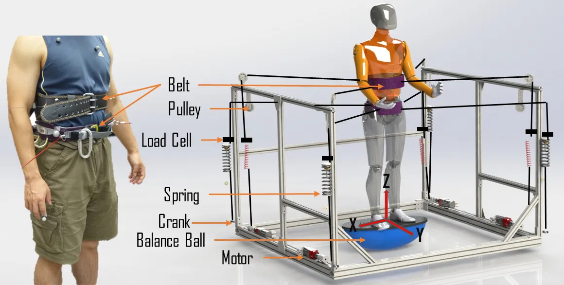 TruST device with active assistance/passive resistance