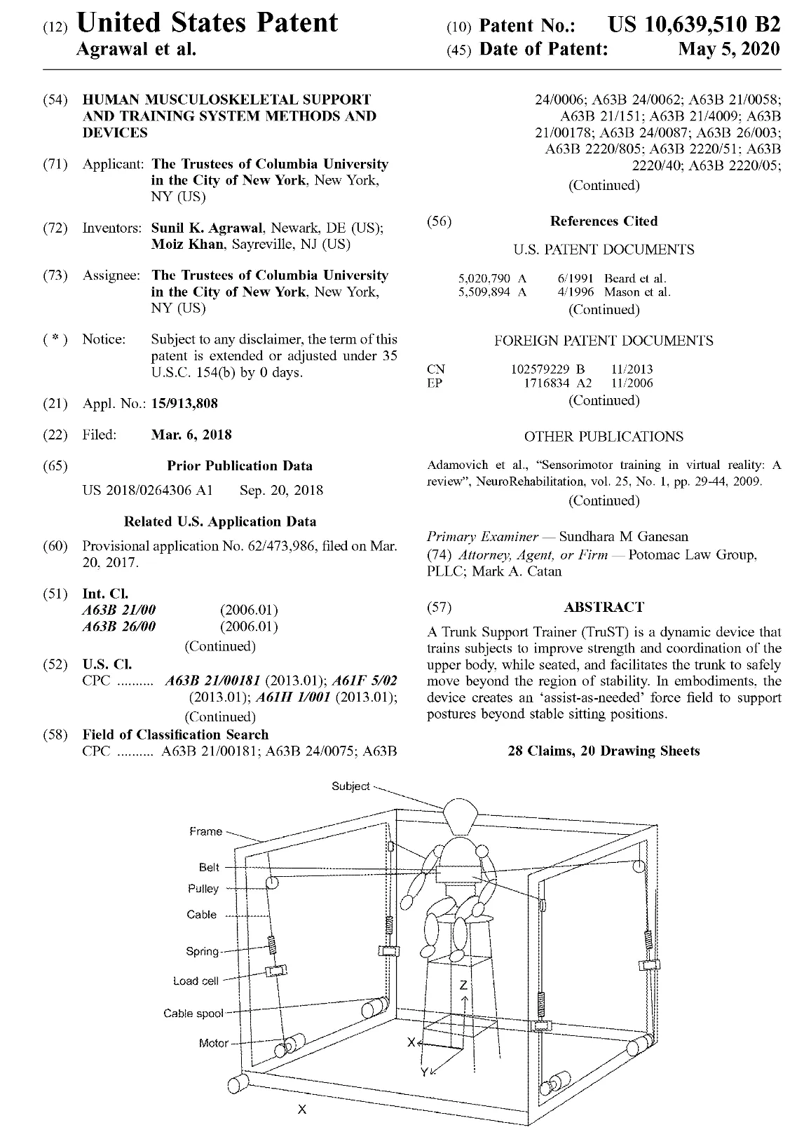 TRUST patent